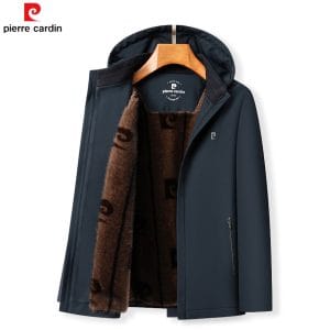 Áo Khoác Pierre Cardin Chính hãng màu xanh đen PCJ-866HA812